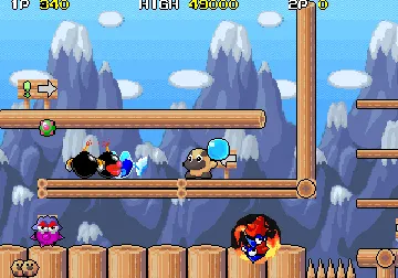 Mizubaku Daibouken (Japan) screen shot game playing